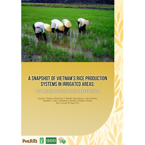 A snapshot of Vietnam's rice production systems in irrigated areas: The Mekong River Delta experience preview