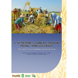 Is the Philippines' leading rice-producing province faring good enough? The case of rice farming in Nueva Ecija preview