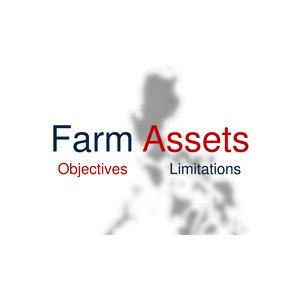 Mapping Farm Assets and Machine-Use, RBFHS 2016 preview