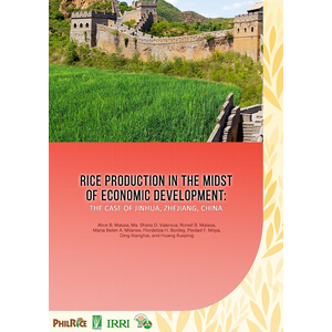 Rice production in the midst of economic development: The case of Jinhua, Zhejiang, China preview